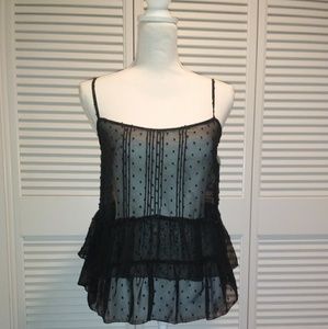 Black nightie top (NEW)